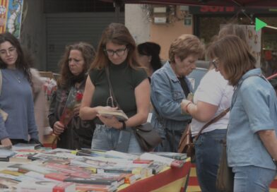 La plaça Pau Picasso de Montornès, epicentre de Sant Jordi amb activitats durant tot el dia