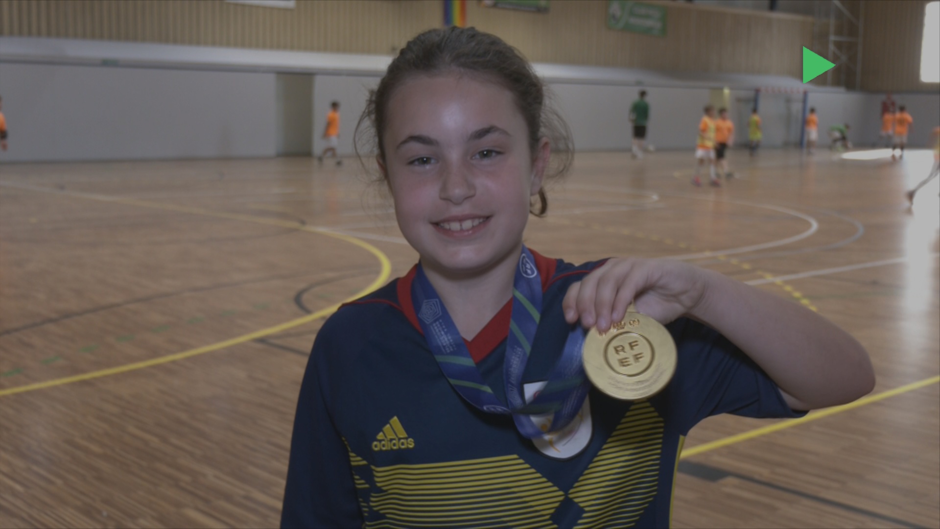 Noa Moreno, de l’AE Montornès FS, campiona d’Espanya amb la selecció ...