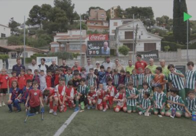 El CF Martorelles, la UE Sant Fost i el Barça han homenatjat Blas Sama amb un triangular